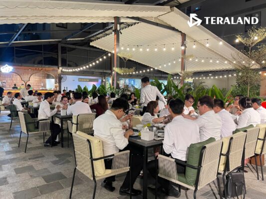 Không khí tiệc sinh nhật Tera-ers tại Bcons City