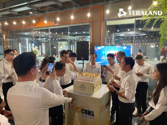 Không khí ấm cúng tại tiệc sinh nhật Teraland Quý I 2026