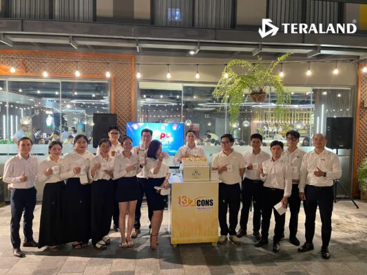 Khoảnh khắc giao lưu tại tiệc sinh nhật Teraland